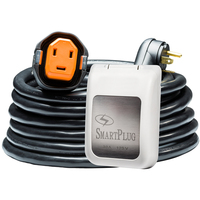 R30303BM30PW     SmartPlug RV Kit 30 Amp 30' Dual Configuration Cordset - Black (SPX X Park Power) &amp; Non Metallic Inlet - White     79694