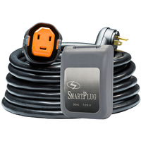 R30303BM30PG     SmartPlug RV Kit 30 Amp 30' Dual Configuration Cordset - Black (SPX X Park Power) &amp; Non Metallic Inlet - Gray     79695