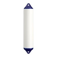 F-4-WHITE     Polyform F-4 Twin Eye Fender 8.5" x 40.5" - White     79751