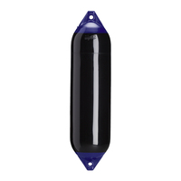 F-6-BLACK     Polyform F-6 Twin Eye Fender 11" x 42" - Black     79756