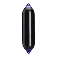 F-8-BLACK     Polyform F-8 Twin Eye Fender 15" x 58" - Black     79760