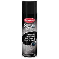 SW1214CASE     Sprayway Sea Care Battery Cleaner &amp; Protectant - 18oz *Case of 12*