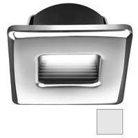E1150Z-12AAH     i2Systems Ember E1150Z Snap-In - Polished Chrome - Square - Cool White Light     81318