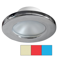 A3120Z-11HCE     i2Systems Apeiron A3120 Screw Mount Light - Red, Warm White &amp; Blue - Chrome Finish     81367
