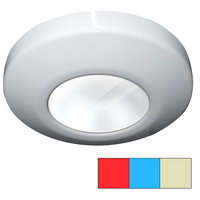 P1120Z-31HCE     i2Systems Profile P1120 Tri-Light Surface Light - Red, Warm White &amp; Blue - White Finish     81513