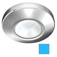 P1100Z-11E     i2Systems Profile P1100 1.5W Surface Mount Light - Blue - Chrome Finish     81518