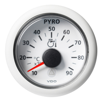A2C59512333     Veratron 52 MM (2-1/16") ViewLine Pyrometer - 100&deg; to 900&deg;C - White Dial &amp; Bezel     81546