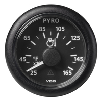 A2C59512334     Veratron 52 MM (2-1/16") ViewLine Pyrometer - 250&deg; to 1650&deg;F - Black Dial &amp; Bezel     81547