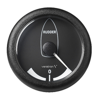 A2C59512410     Veratron 3-3/8" (85MM) ViewLine Rudder Angle Indicator -45&deg;/+45&deg; - 8 to 32V - Black Dial &amp; Bezel     81583