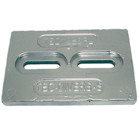 TEC-DIVERS-SAL     Tecnoseal Mini Aluminum Plate Anode 6" x 4" x 1/2"     81710