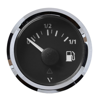 A2C59514083     Veratron 52MM (2-1/16") ViewLine Fuel Level Gauge 0-1/1 - 3-180 OHM - Black Dial &amp; Chrome Triangular Bezel     83092