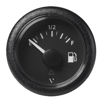 A2C59514094     Veratron 52MM (2-1/16") ViewLine Fuel Level Gauge Empty/Full - 240-33.5 OHM - Black Dial &amp; Round Bezel     83094