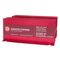 IBI3-40-200     Analytic Systems 200A, 40V 3-Bank Ideal Battery Isolator     83579