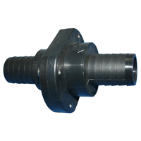 ILS-1200-DP     T-H Marine Double Barb Inline Scupper Check Valve - 1-1/8" - Black     83962