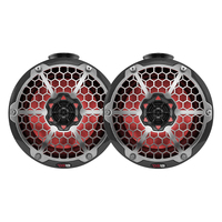 CF-PS6     DS18 HYDRO 6.5" Ultra Slim Wakeboard Pod Tower Speaker w/RGB LED Lights - 375W - Black Carbon Fiber