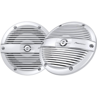 TS-ME650FC     Pioneer Audio Marine Series 6.5" 250W Speaker - Classic Grille - White