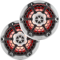 NXL-8M/WH     DS18 New Edition HYDRO 8" 2-Way Marine Speakers w/RGB LED Lighting 375W - White