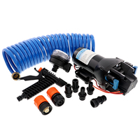 Q401J-118N-4A     Jabsco HotShot HD4 Heavy Duty Washdown Pump w/25' HoseCoil - 12V - 4 GPM - 60 PSI     86587