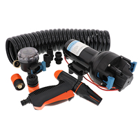 P601J-219N-4A     Jabsco HotShot HD6 Heavy Duty Washdown Pump w/25' HoseCoil - 12V - 6 GPM - 70 PSI     86590