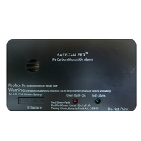 SA-340-BL     Safe-T-Alert SA-340 Black RV/Marine Battery Powered CO2 Detector - Rectangle     86716