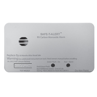SA-340-WT     Safe-T-Alert SA-340 White RV/Marine Battery Powered CO2 Detector - Rectangle     86717