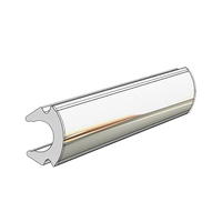 V12-0307CP80     TACO Rub Rail Insert - Flexible Chrome - 80'     88957