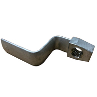 S-0213     Whitecap Offset Short Cam Bar 316 Stainless Steel Use w/2" Latches     89456