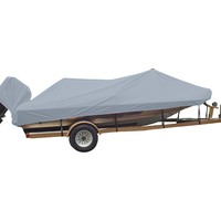 77221S-11     Carver Sun-DURA&reg; Styled-to-Fit Boat Cover f/21.5' Wide Style Bass Boats - Grey     91123