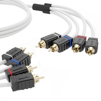 MOFCR-25FT.4CH     DS18 Marine Tinned OFC RCA Cable - 4 Channel - 25'     92050