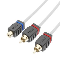MOFCR-1F2M     DS18 Marine Tinned OFC RCA Cable - 1 Female to 2 Male     92056