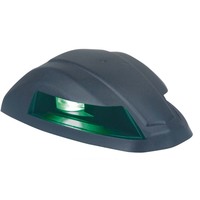 0655002BLK     Perko 12V LED Bi-Color Navigation Light - Black Rounded     92691