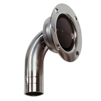 AB19B  Vetus Australia Part Breather nipple, stainless steel (AISI 316), Ø 19 mm, angled 