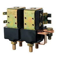 AFST624D  Vetus Australia Part Dual make / break relay, 24 V, 6000 W, M10 terminals