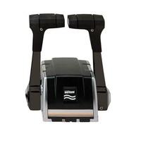 AFSTTOPT  Vetus Australia Part Twin lever remote control, top mounting, synthetic handles and housing (excl. Neutral safety switch)