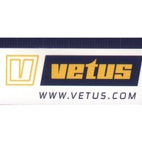 Vetus Marine Part     AMP050N     Ampmeter, cream, 12/24 V (+/- 50A), cut-out size Ø 52 mm (incl. shunt)