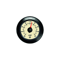 AMP080N  Vetus Australia Part Ampmeter, cream, 12 / 24 V (+/- 80A), cut-out size Ø 52 mm (incl. shunt)