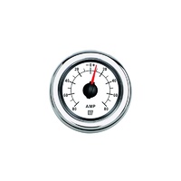 AMP080W  Vetus Australia Part Ampmeter, white, 12 / 24 V (+/- 80A), cut-out size Ø 52 mm (incl. shunt)