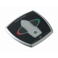Vetus Marine Part     BPAS     Aluminium bow thruster touch panel with time delay, 97 x 95 mm, built in Ø 52 mm, 12/24 V