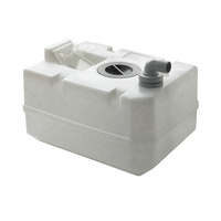 BTANK40C  Vetus Australia Part Synthetic waste water tank 40 L incl. connections and insp. lid (excl. inlet fitting)
