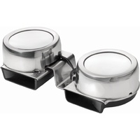 C12D  Vetus Australia Part Double horn, 12 V, stainless steel (AISI 304), set high pitch and low pitch