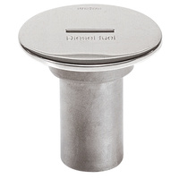 CAPF38S  Vetus Australia Part Deck entry "DIESEL FUEL", stainless steel (AISI 316) for hose Ø 38 mm, cover Ø 87 mm, slotted, L= 82.5 mm