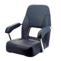 CHSAILB2  Vetus Australia Part SAILOR helm seat with anodised aluminium frame, cobalt blue