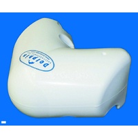 DockEdge     DE1064WF     Dock-Side Dock Bumper Corner, 12x12, White