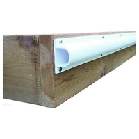DockEdge     DE1205F     Heavy "d" Profile,  (3x8', 24 Ft/Carton),  White
