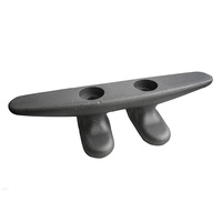 DockEdge     DE2408F     Dock Cleat,  Open Base,  8",  Aluminum,  Matte