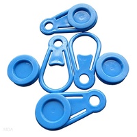 DockEdge     DE95234F     Tarp Holder,  Blue,  (4 Pieces/Bag)