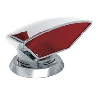 Vetus Marine Part     DON316R     Cowl ventilator Ø 75 mm ID, type Donald, S/S 316, with red interior (incl ring and nut)