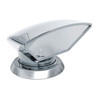 DON316WR  Vetus Australia Part Cowl ventilator Ø 75 mm ID, type Donald, Stainless Steel AISI 316, with white interior (incl. ring and nut)