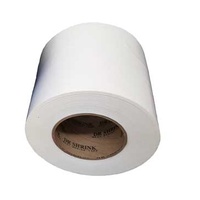 White Heat Shrink Tape   6"  x  180' 