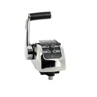 EC4HT1  Vetus Australia Part Control lever, stainless steel (AISI 316), for 1 engine, with trim control